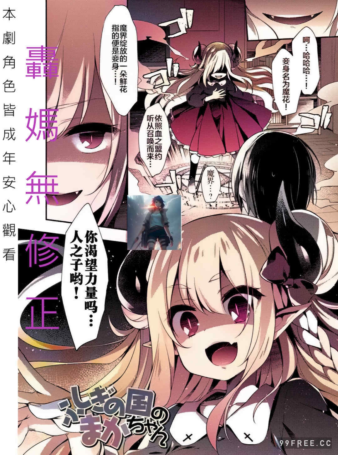 [ふみー]不可思议国度的魔花酱[轰妈无修正版]とろとろむちゅう 附特典 ~秘密城堡~